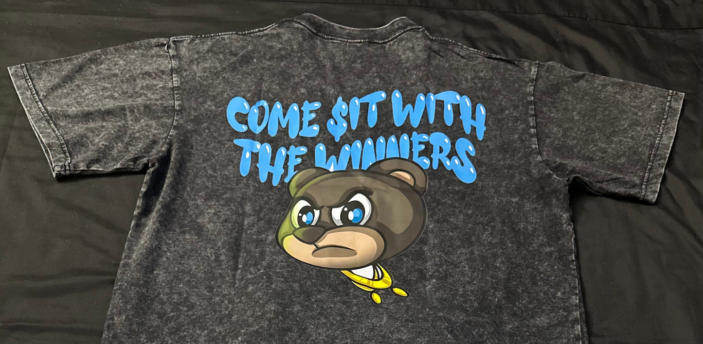 🏆 Winning Team Couture lineup super soft and comfortable stone wash T.