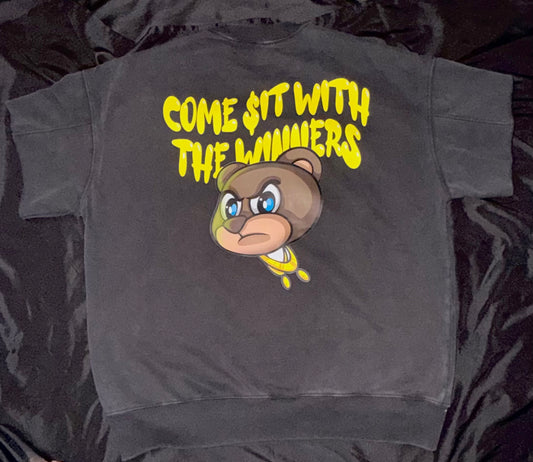 🏆THE WINNING TEAM🏆 Black/maize designer sweatshirt