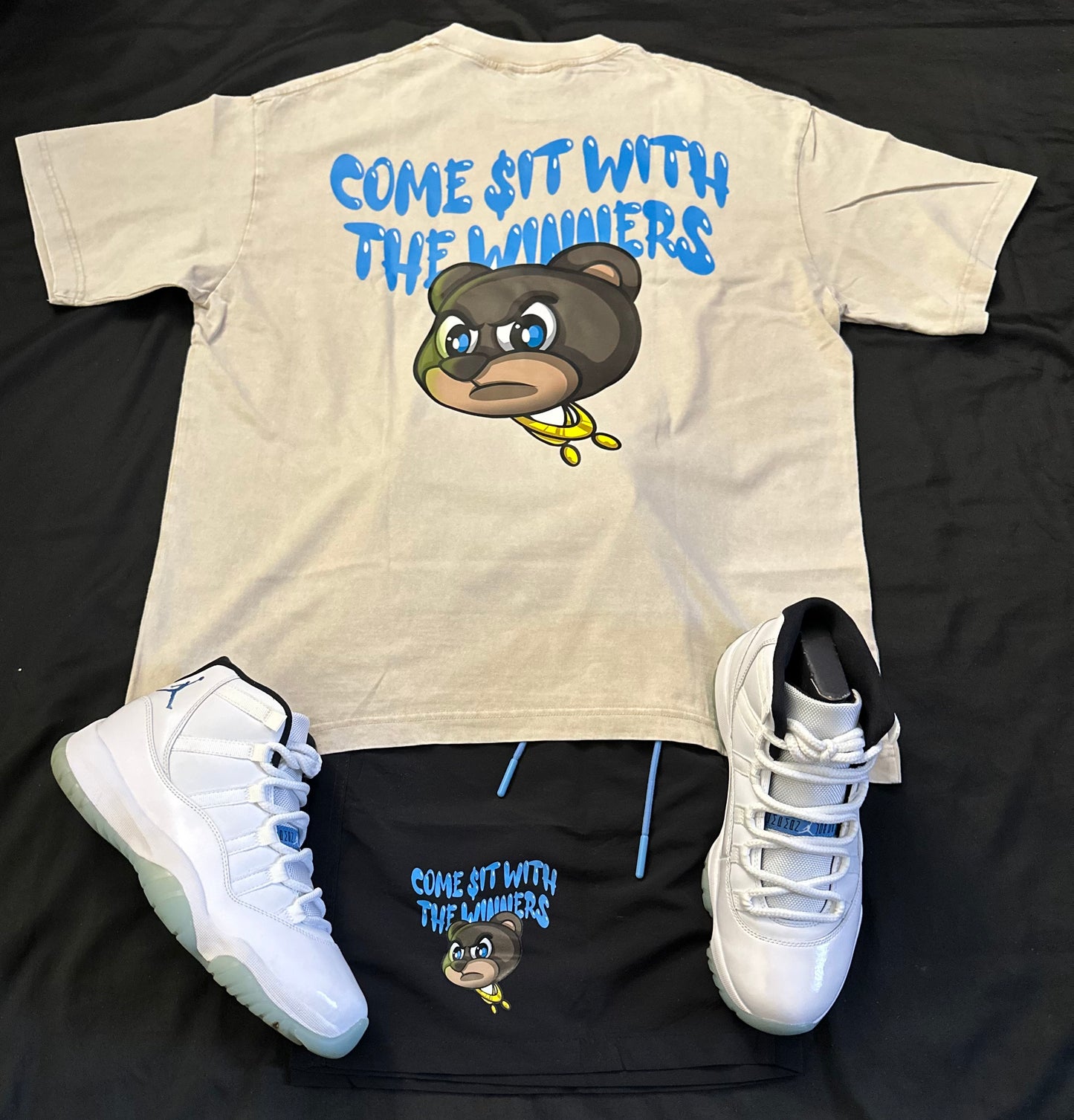 🏆 Winning Team Couture lineup super soft and comfortable stone wash T.