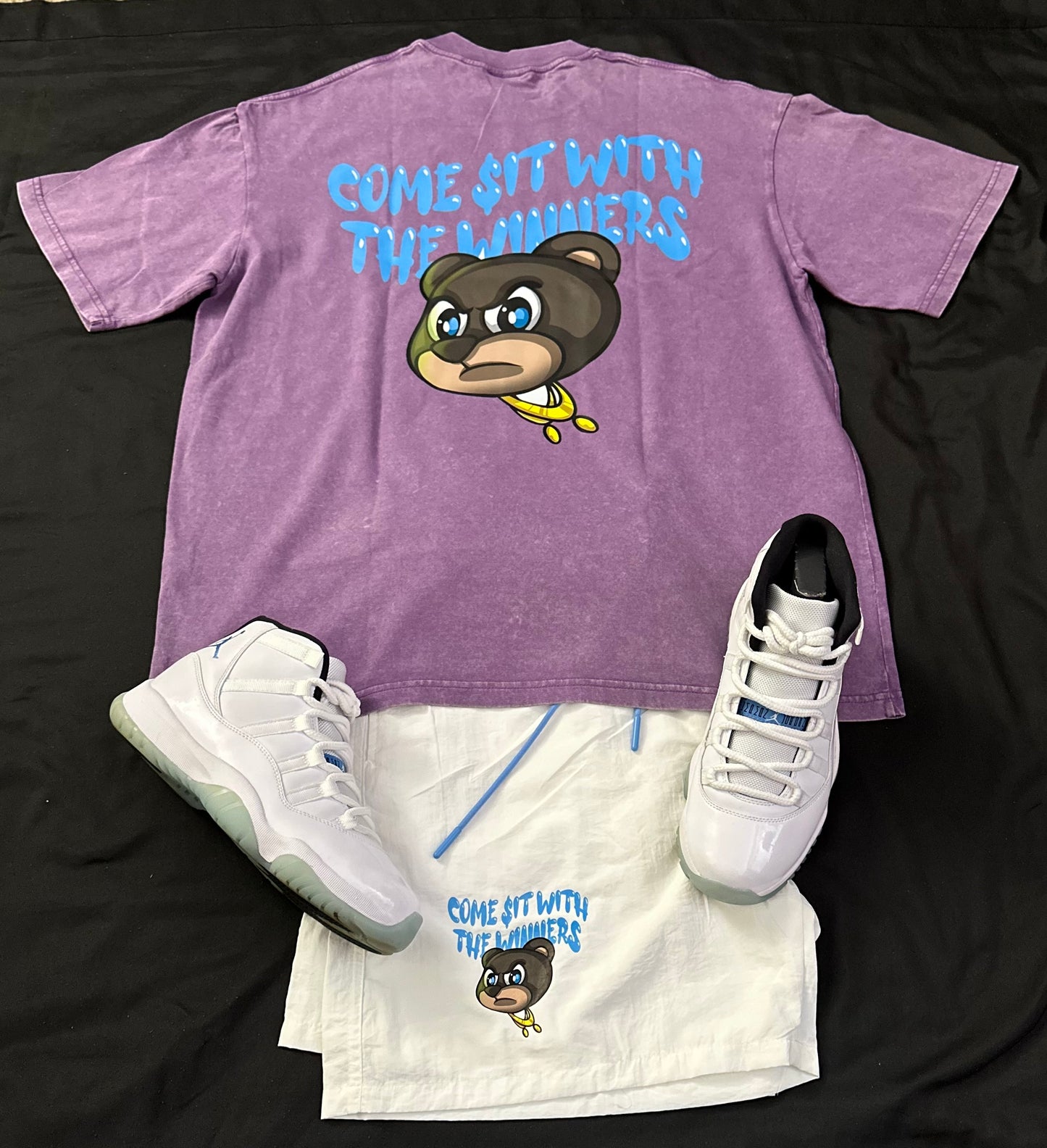 Winning Team Couture lineup (hoochie daddy) shorts.