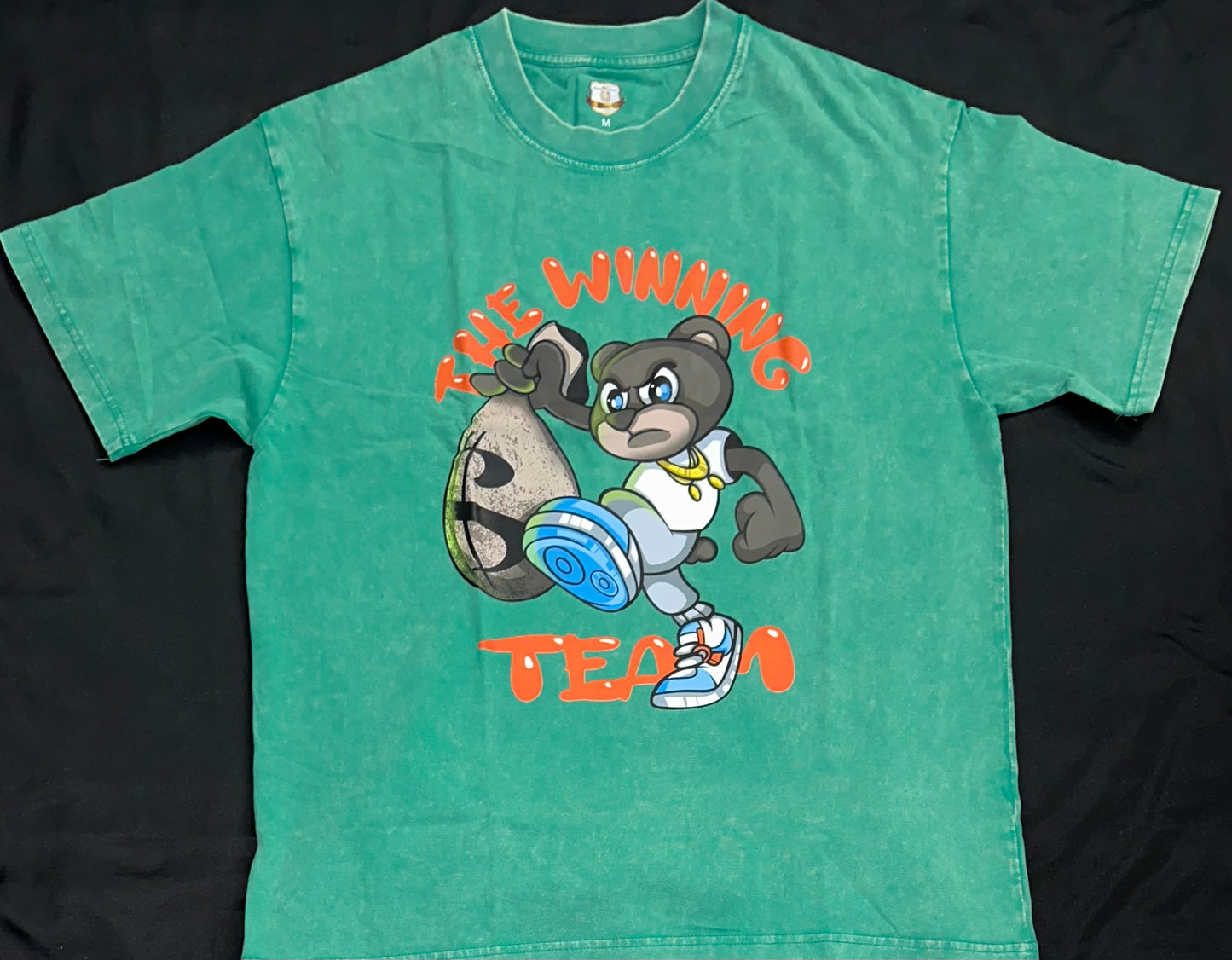 🏆 Winning Team Couture lineup super soft and comfortable stone wash T.