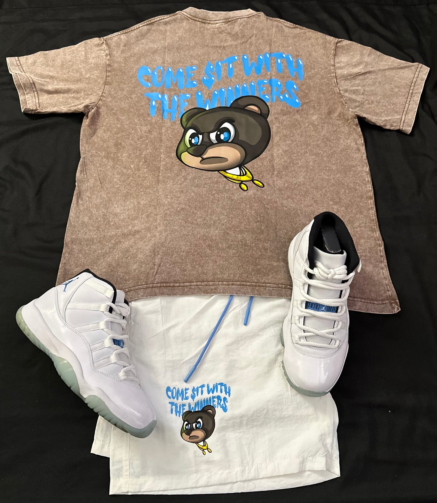Winning Team Couture lineup (hoochie daddy) shorts.