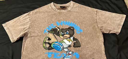 🏆 Winning Team Couture lineup super soft and comfortable stone wash T.