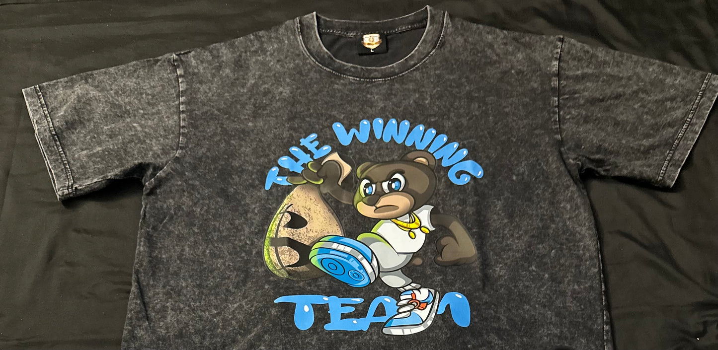 🏆 Winning Team Couture lineup super soft and comfortable stone wash T.