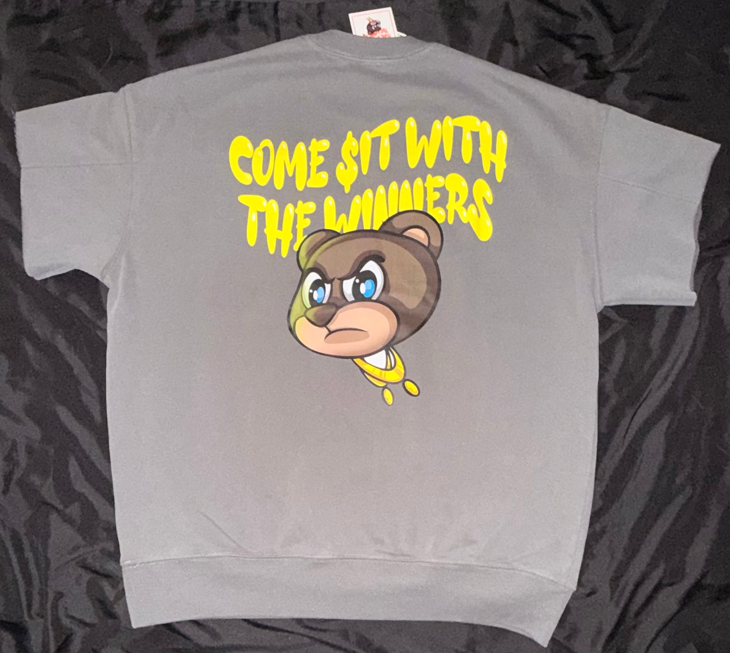 🏆THE WINNING TEAM🏆 Gray/maize sweatshirt